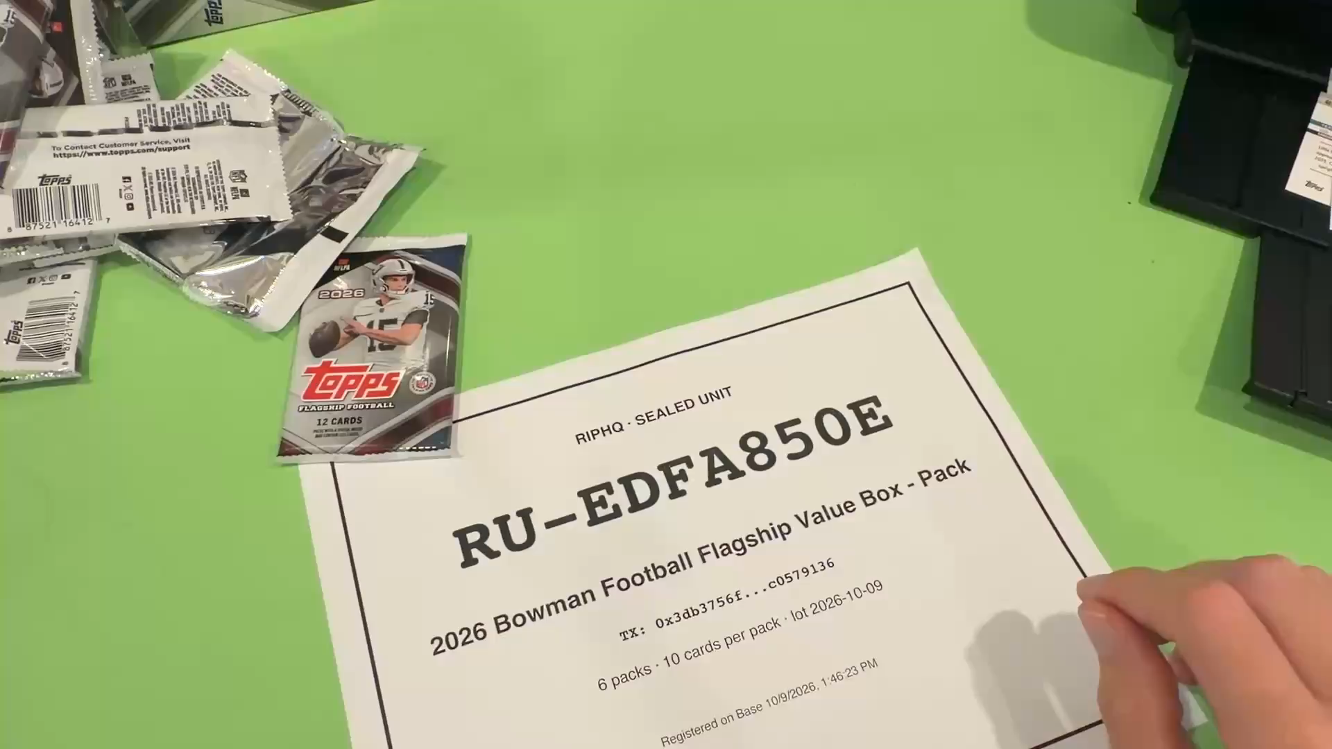 Glitter fingerprint for RU-EDFA850E-PACK-18