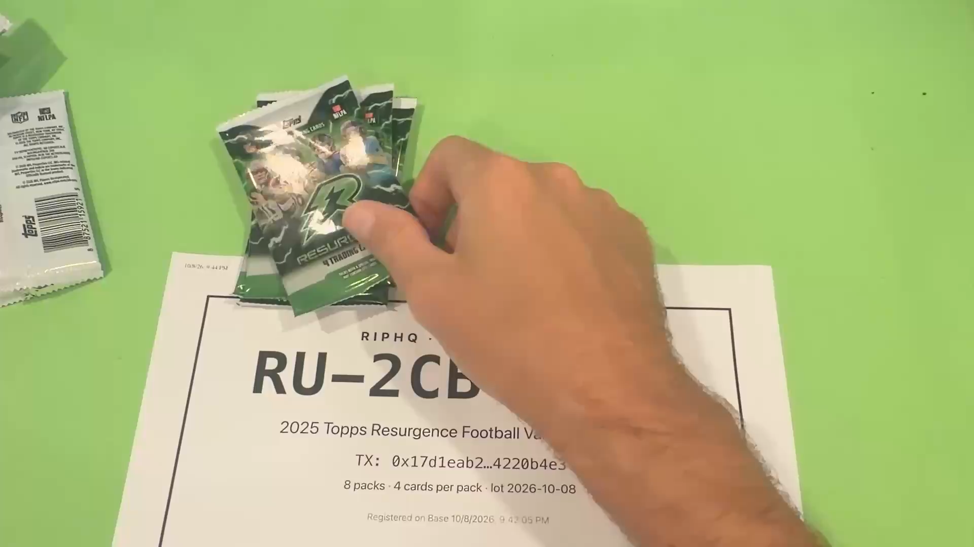 Glitter fingerprint for RU-2CB04180-PACK-13