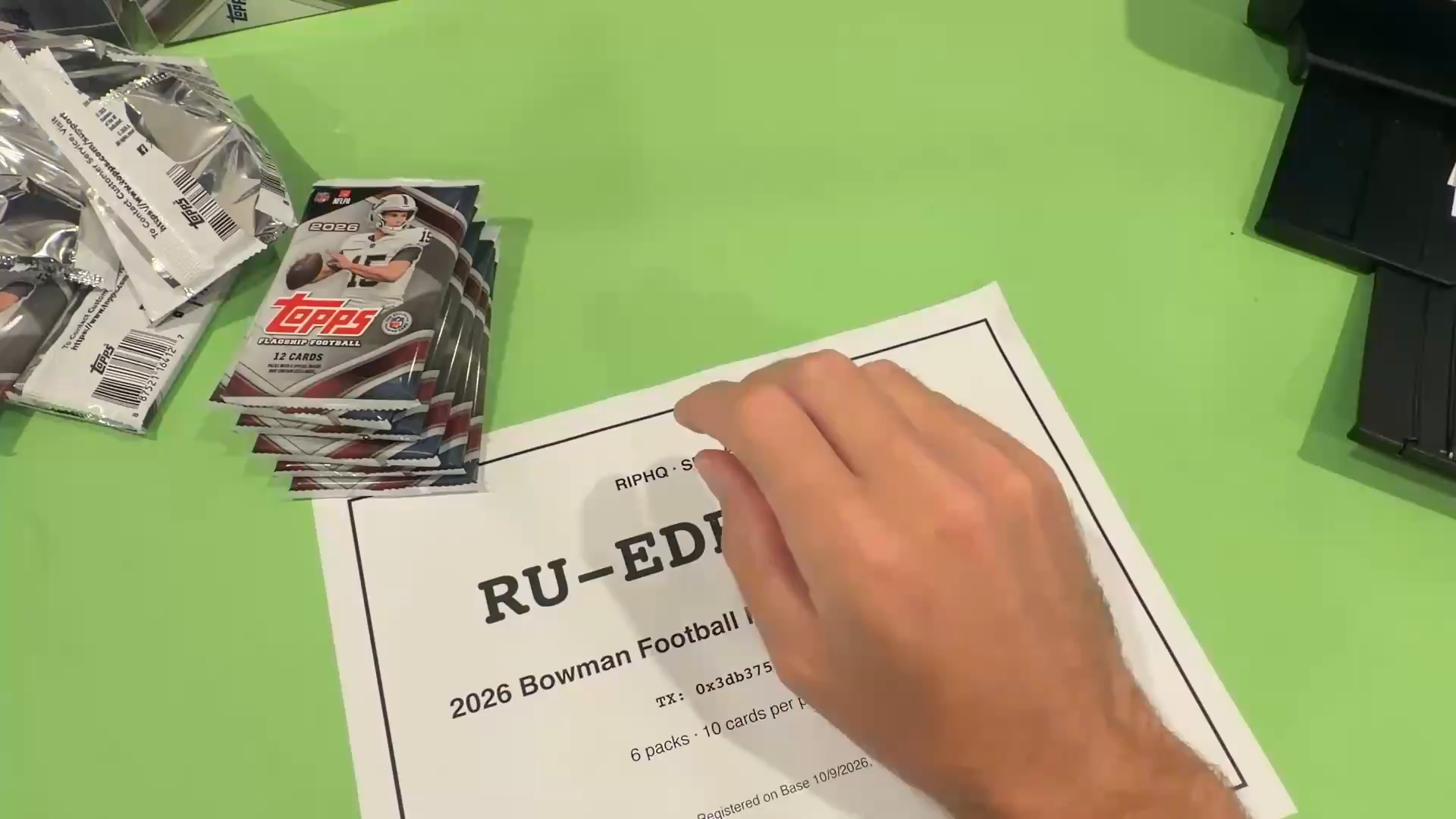 Glitter fingerprint for RU-EDFA850E-PACK-13