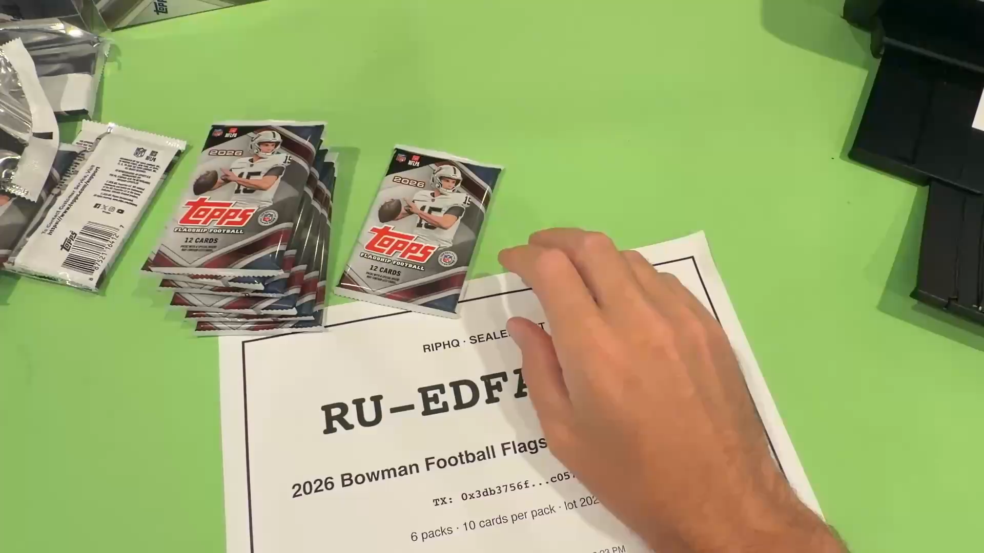 Glitter fingerprint for RU-EDFA850E-PACK-12